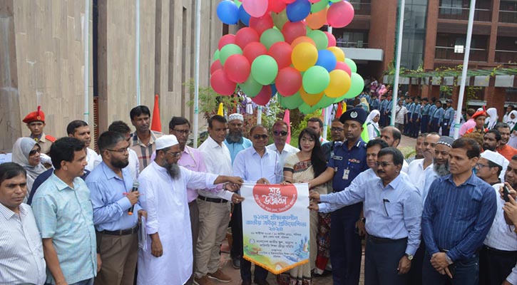 বরিশালে ৫১তম জাতীয় গ্রীষ্মকালীন ক্রীড়া প্রতিযোগিতার উদ্বোধন 