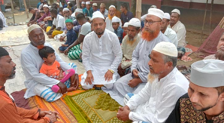 খালেদা জিয়ার রোগমুক্তি কামনায় সালথায় বিএনপির দোয়া মাহফিল