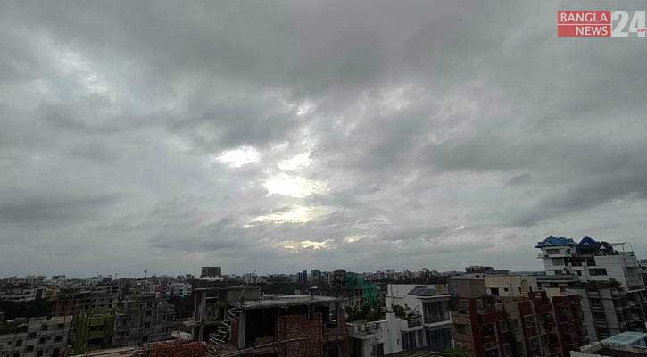 মেঘলা আকাশের সঙ্গে আবহাওয়া থাকবে শুষ্ক