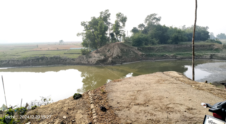 খোয়াই নদীর বাঁধ মেরামতে অর্ধকোটি টাকার প্রকল্প