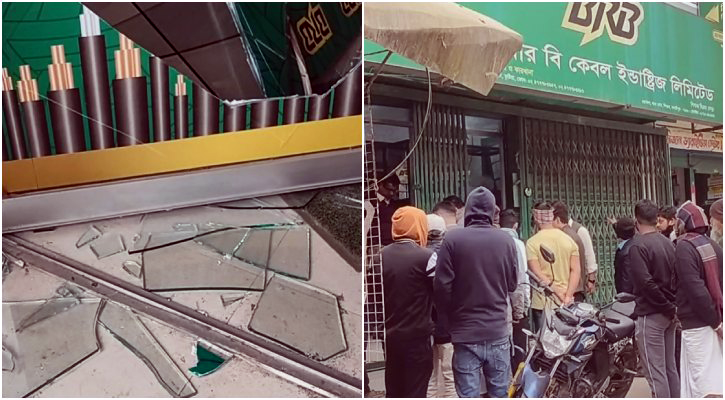 শিবচরে বিআরবি ক্যাবলের শো রুমে ডাকাতি, ৬০ লাখ টাকা মালামাল লুট