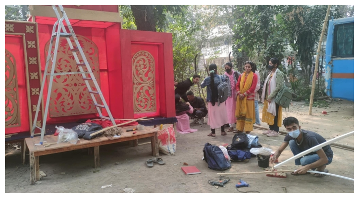 জবিতে এবার ৩৯ মণ্ডপে সরস্বতী পূজা, চলছে শেষ মুহূর্তের প্রস্তুতি