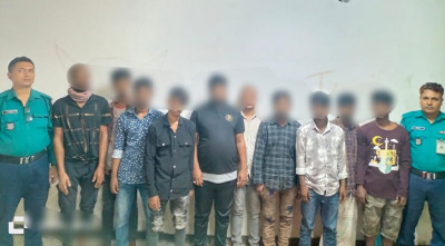 মোহাম্মদপুরে বিভিন্ন অপরাধে ১০ জন গ্রেপ্তার