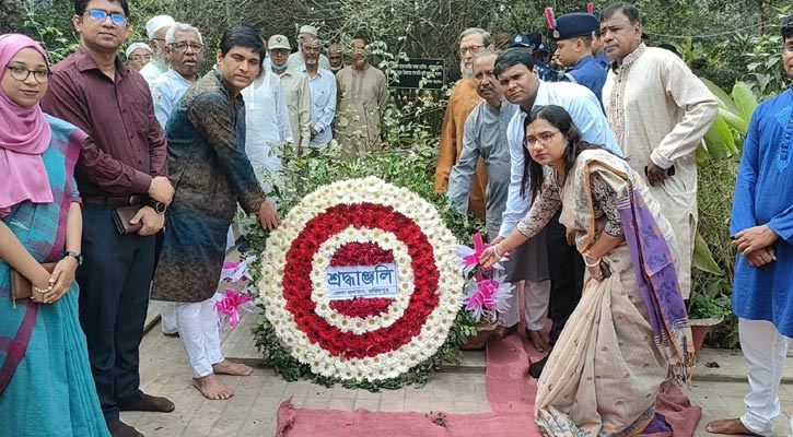 পল্লীকবি জসীমউদ্‌দীনের ৪৯তম মৃত্যুবার্ষিকী পালিত