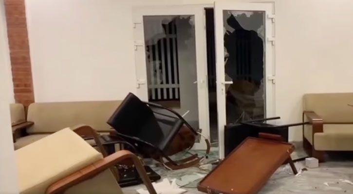 সিলেটে নিষিদ্ধ ছাত্রলীগের মিছিল, আ. লীগ নেতাদের বাসায় হামলা