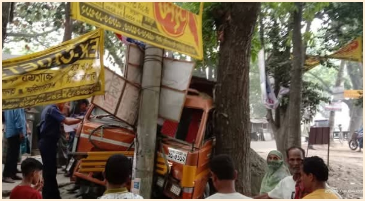 বৈদ্যুতিক খুঁটি মাথায় পড়ে  আনসার  সদস্যের মৃত্যু 