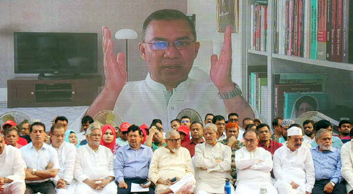 নির্বাচিত জনপ্রতিনিধির মাধ্যমে জনগণ দুঃখ-দুর্দশার কথা তুলে ধরতে পারছে না: তারেক রহমান
