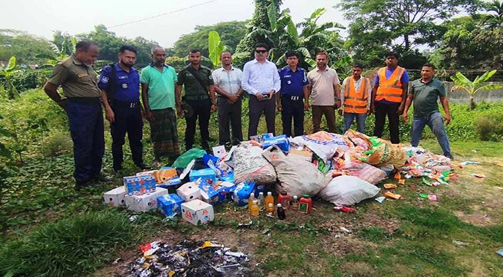 অস্বাস্থ্যকর পরিবেশে আইসক্রিম-মিষ্টি তৈরি, জেল-জরিমানা 