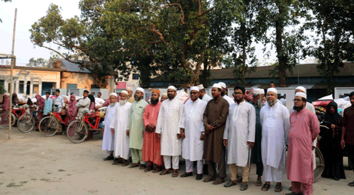 গঙ্গাচড়ায় ২০ এতিম মেয়ের যৌতুকবিহীন বিয়ে