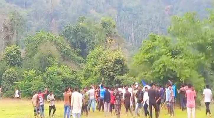 জনতার বাধায় সিলেট সীমান্তে বিএসএফের জরিপ পণ্ড