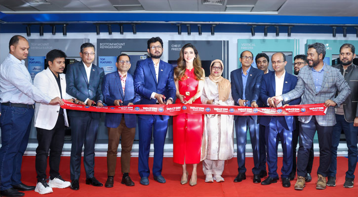 ওয়ালটনের এআই, আইওটিসহ অত্যাধুনিক ফিচার সমৃদ্ধ নতুন মডেলের স্মার্ট ফ্রিজ উন্মোচন