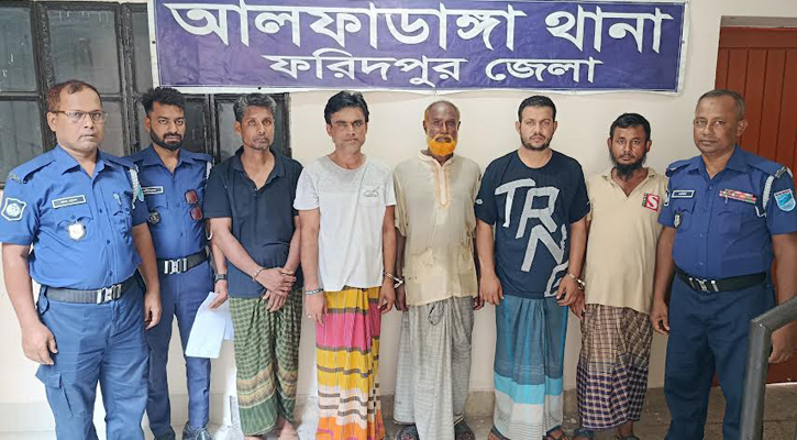 ফরিদপুরে বিস্ফোরক মামলায় আ.লীগের ৫ নেতাকর্মী গ্রেপ্তার