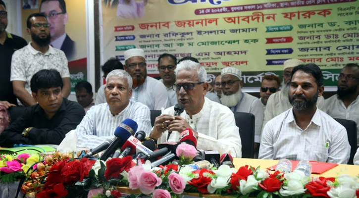 সরকারের কাছে বহু দাবি থাকলেও আমরা রাস্তায় নামছি না: জয়নুল আবদিন