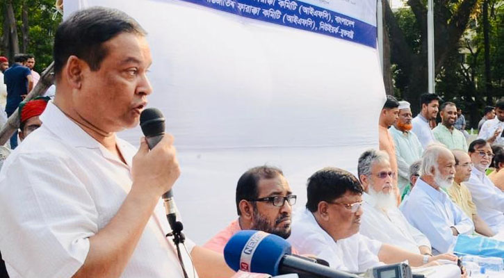 পানির ন্যায্য অধিকার না পেলে দেশের অস্তিত্ব হুমকির মুখে পড়বে: কাদের গনি চৌধুরী