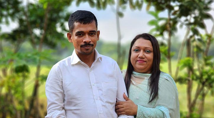 মিল্টন সমাদ্দার ও তার স্ত্রী কারাগারে