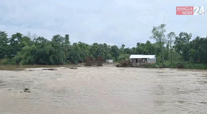 মৌলভীবাজারে বাড়ছে মনু, ধলাই ও জুড়ী নদীর পানি