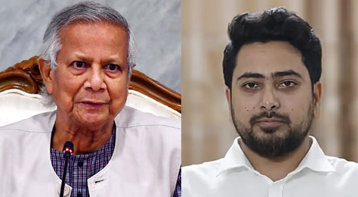অধ্যাপক ইউনূস ‘পদত্যাগের বিষয়ে ভাবছেন’: নাহিদ ইসলাম