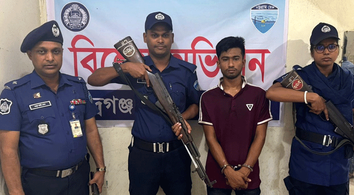 লক্ষ্মীপুরে চাঁদাবাজিসহ ৯ মামলার আসামি গ্রেপ্তার