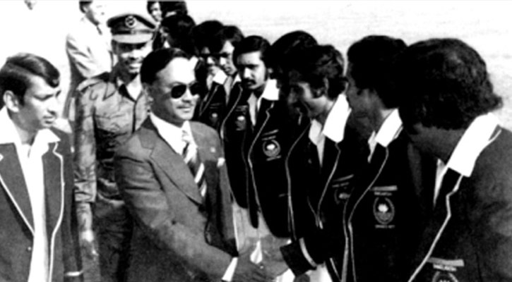 বাংলাদেশে আন্তর্জাতিক ক্রিকেটের প্রবর্তক শহীদ জিয়া