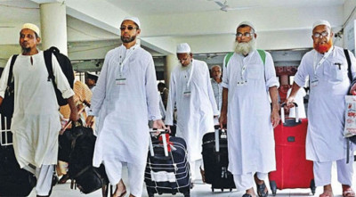 দেশে ফিরেছেন ৬০ হাজার ৫১৩ হাজি