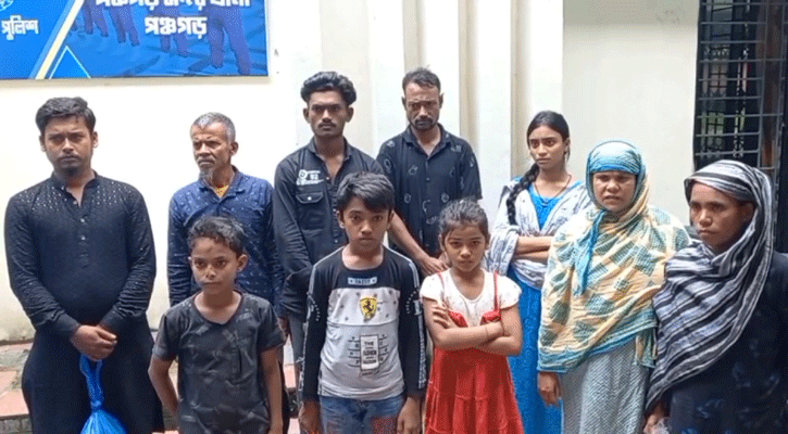 আবারও পঞ্চগড় সীমান্তে পুশ ইন, শিশুসহ আটক ১৫ জন