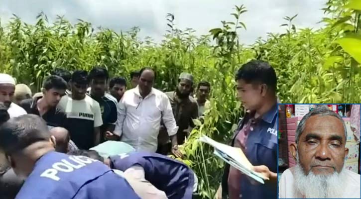 পাটক্ষেতে পড়েছিল এলজিইডির সাবেক অফিস সহকারীর লাশ