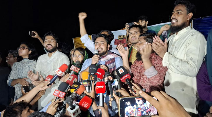 বিচার-সংস্কার ও নতুন সংবিধানের মাধ্যমে দেশ পুনর্গঠনের অঙ্গীকার নাহিদের