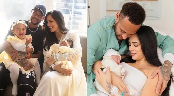 নেইমার ও ব্রুনার ঘরে নতুন অতিথি