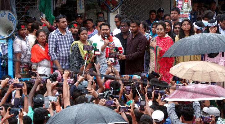 সংস্কার না করে নির্বাচন নয়: নাহিদ