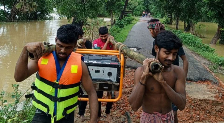 এসওএফ ফান্ড থেকে বন্যা উপদ্রুত এলাকায় টেলিযোগাযোগ নেটওয়ার্ক সেবা সচলের সিদ্ধান্ত