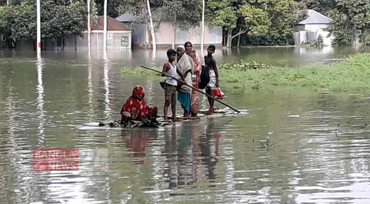 ফেনীতে বন্যা: মৎস্য ও কৃষিতে ব্যাপক ক্ষতি