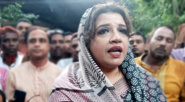দখলবাজি-জমি-বালুঘাট দখলকারীদের অন্যায় ঘাড়ে নেব না: শামা ওবায়েদ