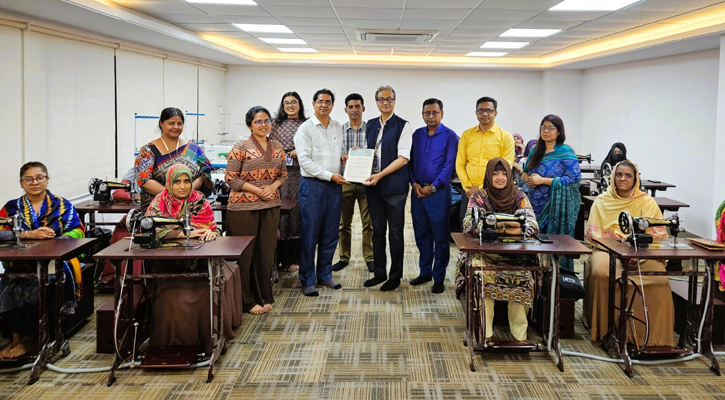 শ্রবণ-বাকপ্রতিবন্ধী নারীকে সেলাই প্রশিক্ষণ দেবে ব্র্যাক ব্যাংক-বিএনএফডি