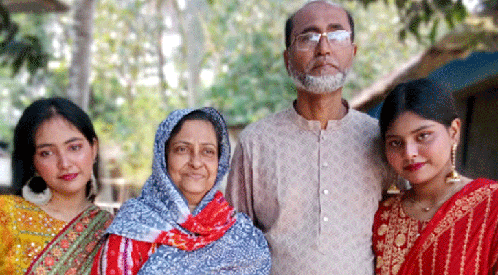 দুই মেয়ে নিয়ে অসহায় জীবনযাপন শহীদ আবুল কালামের পরিবারের