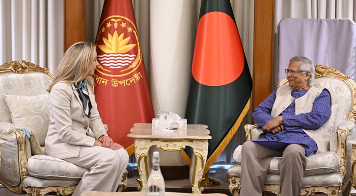 প্রধান উপদেষ্টার সঙ্গে স্পেসএক্স ভাইস প্রেসিডেন্টের সাক্ষাৎ, বাংলাদেশের প্রশংসা