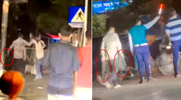 ধানমন্ডিতে জনসম্মুখে চাপাতি হাতে ছিনতাই, ভিডিও ভাইরাল