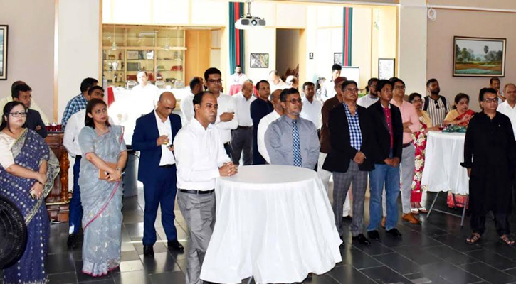 ওয়াশিংটনে জুলাই গণঅভ্যুত্থানের বার্ষিকী পালন