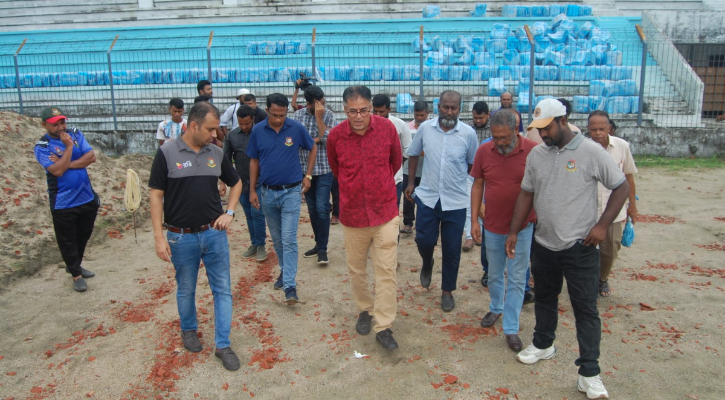 বরিশাল স্টেডিয়ামে বসবে সাড়ে ১৫ হাজার চেয়ার