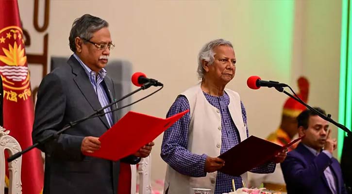 নির্বাচনের তারিখ ঘোষণা ছাড়াই অন্তর্বর্তী সরকারের এক বছর