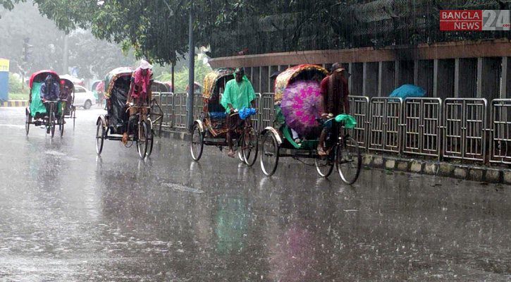 সারা দেশে বৃষ্টি, থাকবে আরও ৪-৫ দিন
