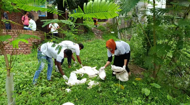 জুলাই স্মরণে ঝিনাইদহে ‘স্বচ্ছ শহর সজাগ ইতিহাস’ অভিযান