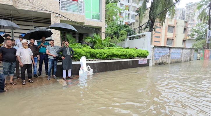 আগের মতো সারাদিন পানি জমে থাকছে না: মেয়র শাহাদাত