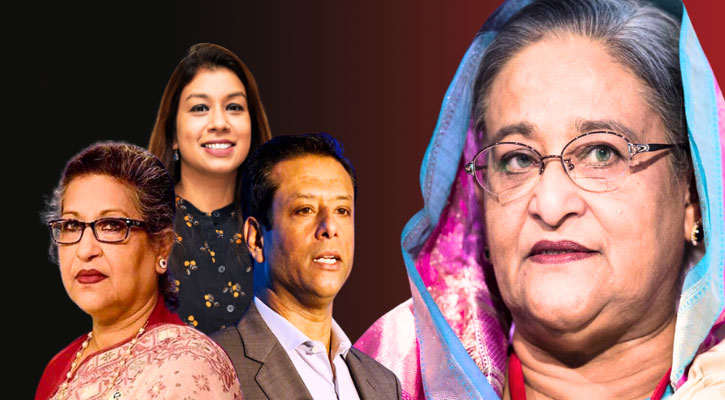 ছেলে-মেয়েসহ হাসিনা-রেহানার বিচার শুরু