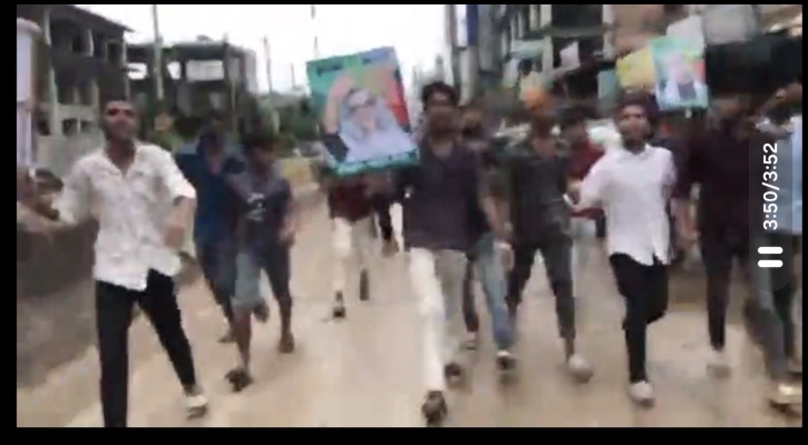 বেগমগঞ্জে নিষিদ্ধ ছাত্রলীগের ঝটিকা মিছিল, আটক ৪