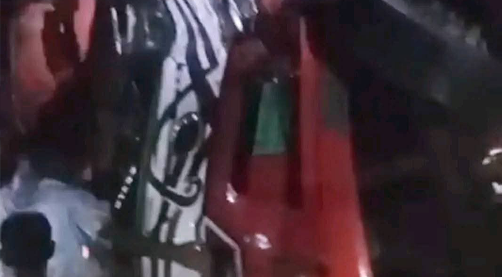 সিলেটে যাত্রীবাহী বাস খাদে, নিখোঁজ ২ 