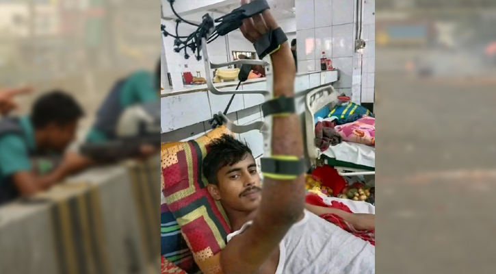 হাসানকে মৃত ভেবে ফেলে রাখা হয় হাসপাতালের ফ্লোরে