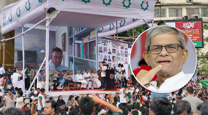 হাসিনাকে আর রাজনীতি করার সুযোগ দেব না: মির্জা ফখরুল