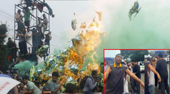 মানিক মিয়া অ্যাভিনিউয়ে গ্যাস বেলুন বিস্ফোরণে আহত ১১