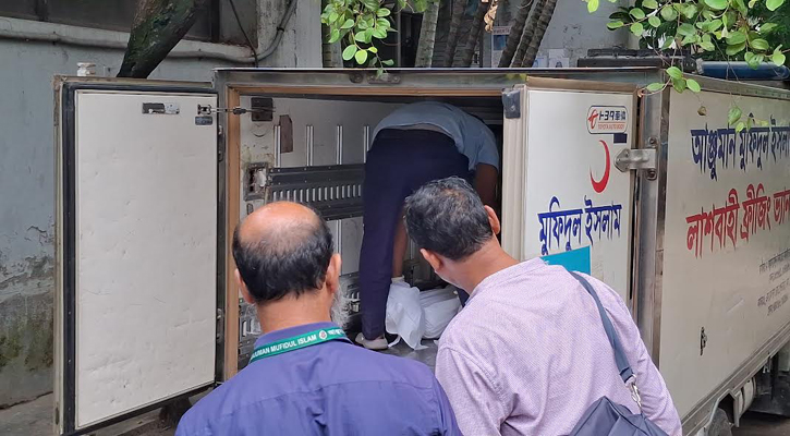 জুলাই গণঅভ্যুত্থানে নিহত ৬ লাশ দেওয়া হলো আঞ্জুমানে