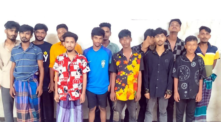 রাজধানীতে বিভিন্ন অপরাধে গ্রেপ্তার ১৭